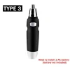 Electric Nose Hair Trimmer Ear Face Eyebrow Hair Clean Trimmer House Home Men Women Nose Hair Nose Remover Face Care Kit Tools - Image 9