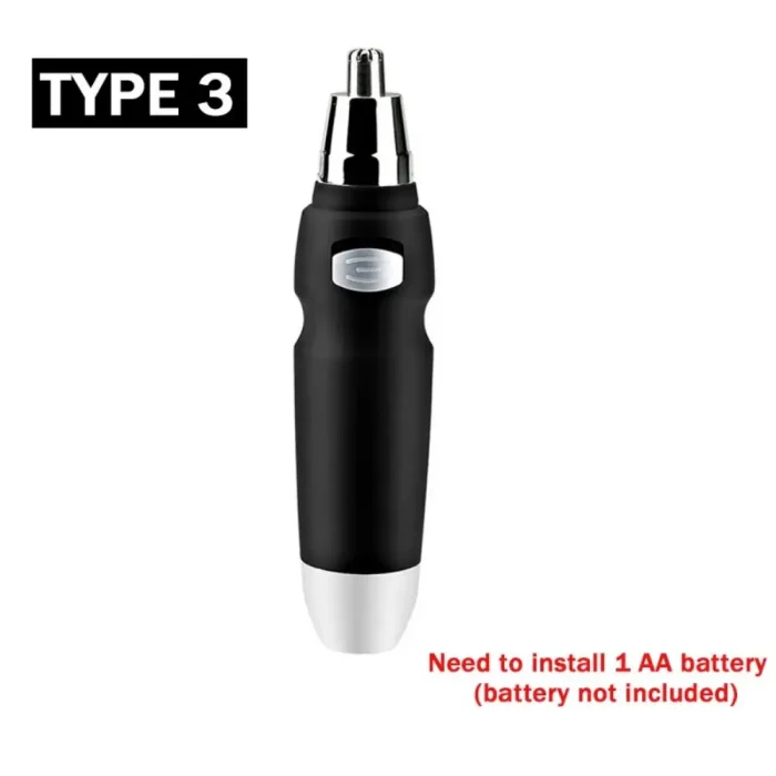 Electric Nose Hair Trimmer Ear Face Eyebrow Hair Clean Trimmer House Home Men Women Nose Hair Nose Remover Face Care Kit Tools - Image 9