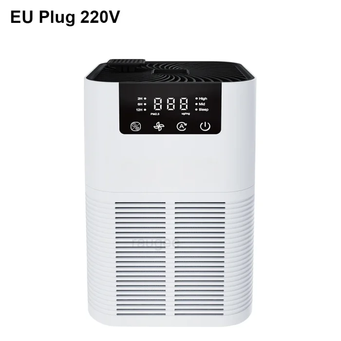 Air Purifier Smoke Odor Negative Ion Generator with Aromatherapy Air Cleaner for Household HEPA Filter Efficient Purifying Air - Image 8