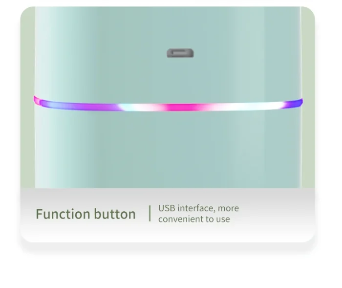 USB Air Humidifier Double Spray Port Essential Oil 600ml Aromatherapy Humificador Cool Mist Maker Fogger Purify for Home Office - Image 26
