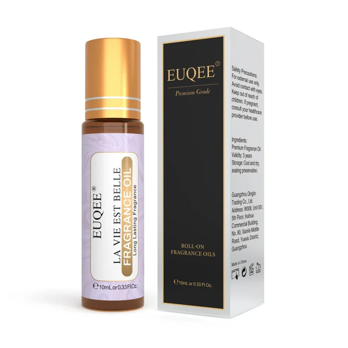 EUQEE 10ml Roller Smear Fragrance Oil For Women Fresh Line Coconut Vanilla Angel for Aromatherapy,Diy Soap,Candle making - Image 14