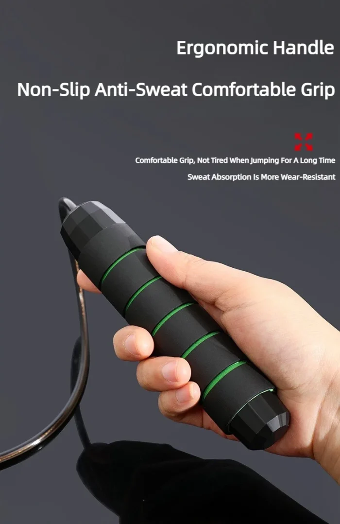 The New Jump Rope Steel Wire Skipping Exercise Adjustable Jumping Fitness Workout Training Home Sport Equipment Tangle-Free - Image 20