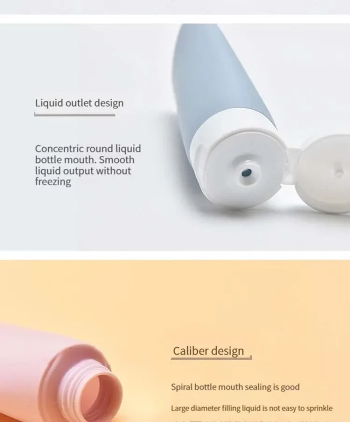 Morandi Tube Squeeze Bottle Portable Skin Care Products Dispensing Ottle Lotion Hand Cream Body Wash Travel Set Fill Empty - Image 20