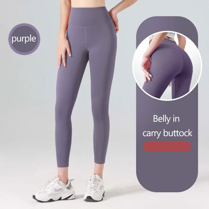 Ribbed Yoga Pants High Waisted Gym_eggings Sport Women Fitness SeamlessFemale Legging Tummy Control RunningTraining Tights - Image 9
