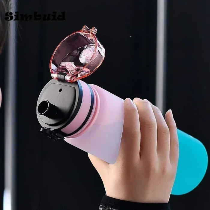 1 Liter Large Capacity Sports Water Bottle Leak Proof Colorful Plastic Cup Drinking Outdoor Travel Portable Gym Fitness Jugs - Image 13