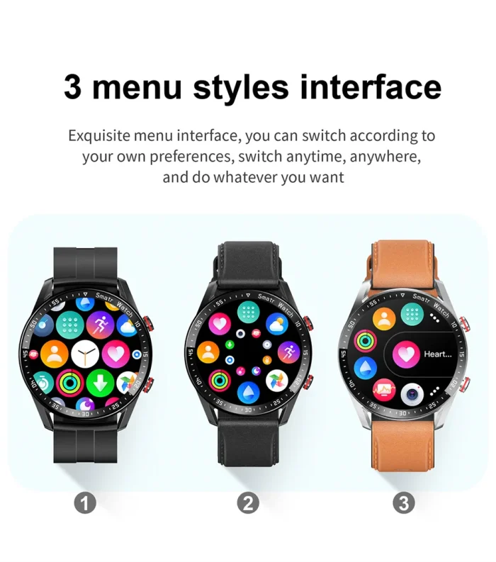 ECG+PPG Bluetooth Call Smart Watch Men Laser Health Blood Pressure Fitnes Sports Watches Man Sports Waterproof Smartwatch+Box - Image 19