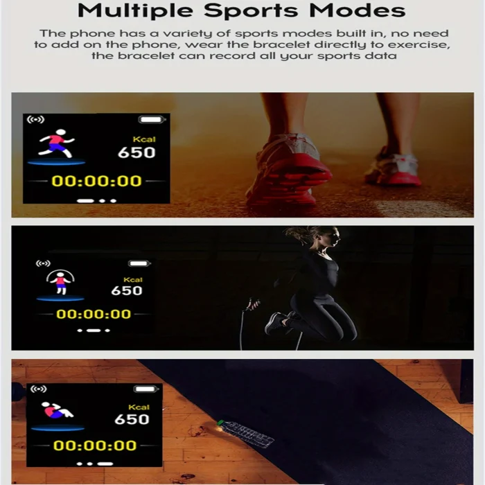 Smart Watches Weather Music Player Message Heart Rate Monitor Fitness Bracelet Men Gift Woman Smartwatch For IOS Android D13 116 - Image 19
