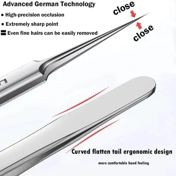 11Pcs Ingrown Hair Tweezers Acne Blackhead Removal Needles Black Dots Cleaner Pore Cleaner Deep Cleansing Face Skin Care Tools - Image 4