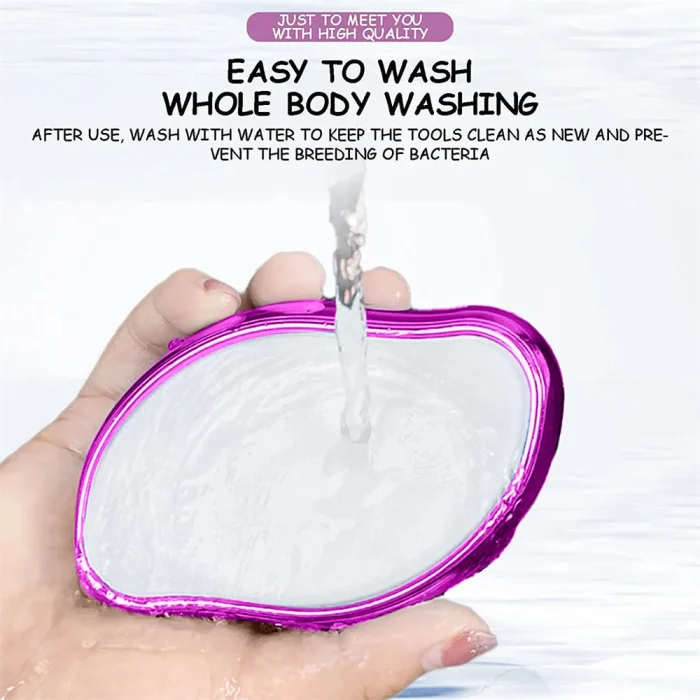 Crystal Physical Hair Removal Eraser Glass Hair Remover Painless Epilator Easy Cleaning Reusable Body Care Depilation Tool - Image 5