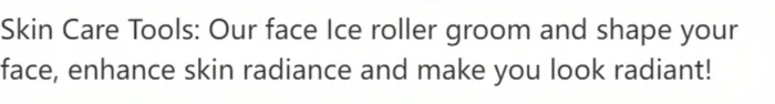 Ice Facial Roller Skin Care Beauty Lifting Contouring Tools Ice Cube Trays Ice Globe Balls Face Massager Skin Care Tool - Image 41