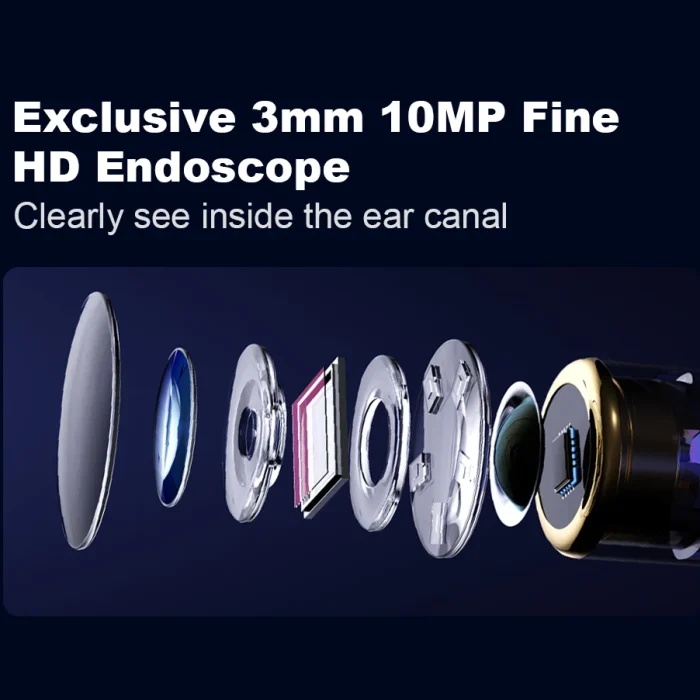 Bebird Note5 Pro Ear Cleaner Smart Visual Ear Wax Sticks Endoscope Tweezers Earpick Mini Camera Otoscope Personal Health Care - Image 4