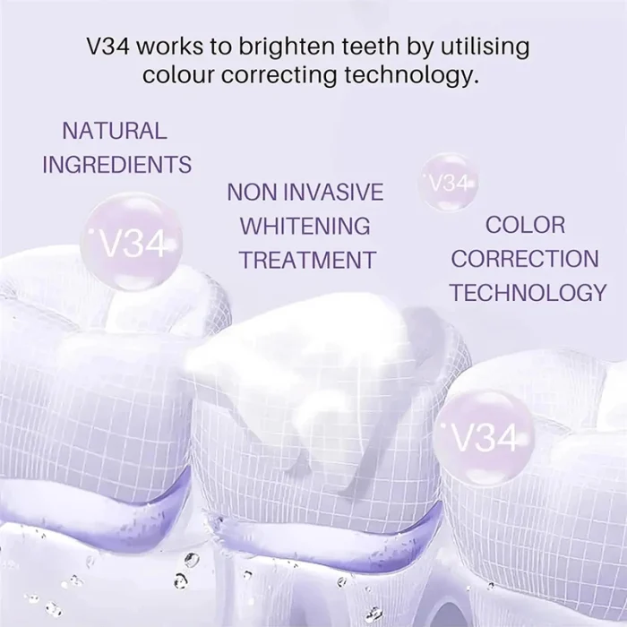 V34 Teeth Whitening Toothpaste 5D Teeth Whitening Stick Oral Hygiene Cleaning Teeth Whitening Tool Fresh Breath Teeth Care New - Image 19
