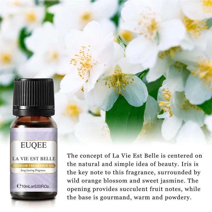 EUQEE 10ML Coconut Vanilla Bubble Gum Fragrance Oil For Making Candle, DIY Soap Coffee Cake Cedarwood Premium Aroma Oils - Image 18