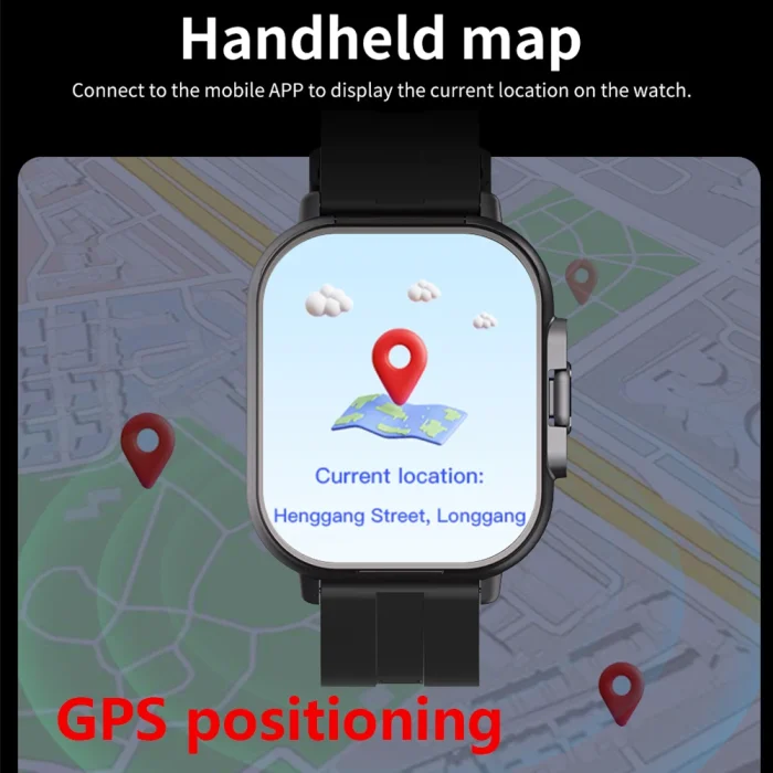 GPS Smart Watch TWS 2-in-1 Headset Bluetooth Call Heart Rate Blood Pressure Health Monitoring Headphones Play Music Smartwatch - Image 3