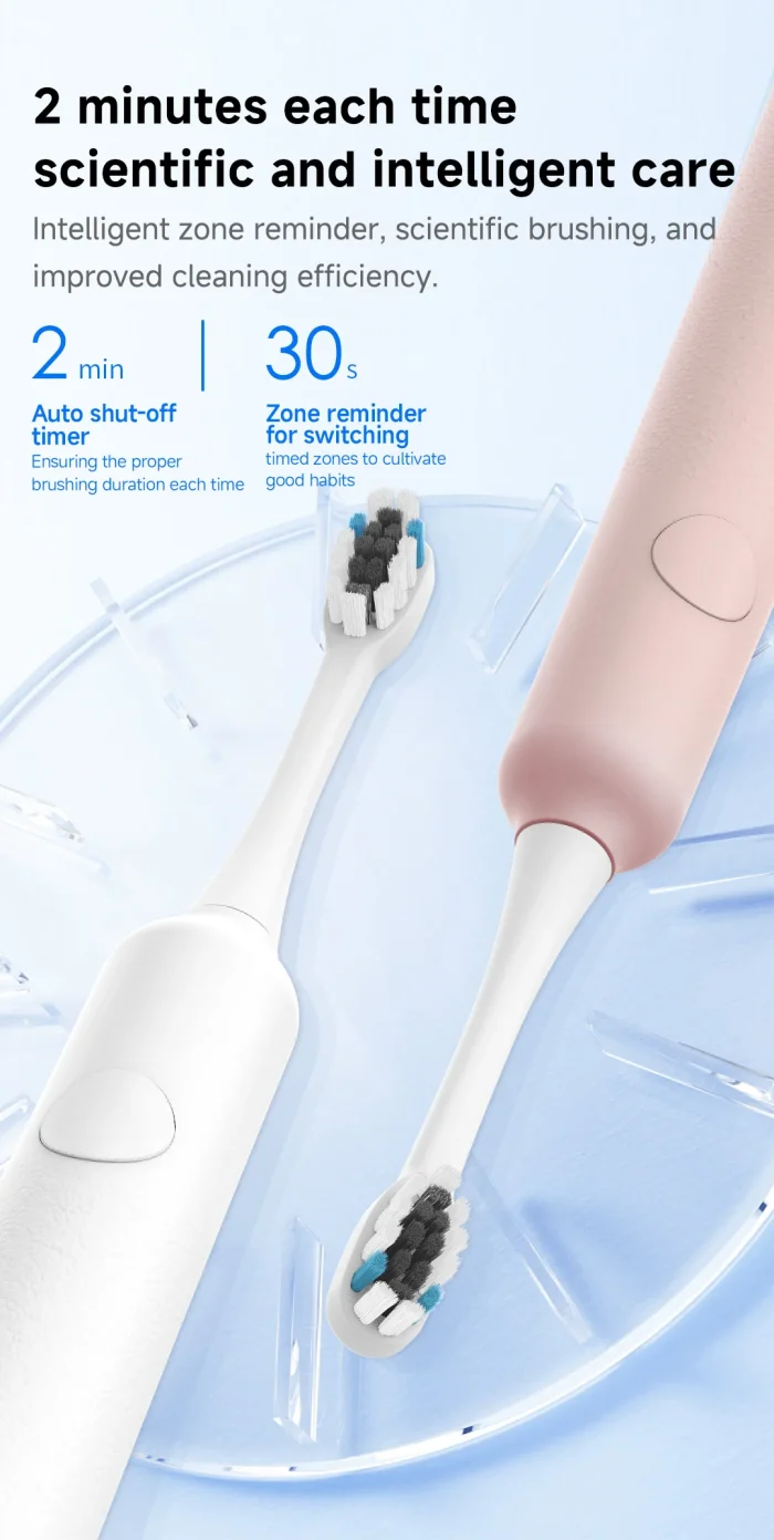 DOCO Electric Toothbrush sonic vibration brush 3-gear Mode USB Charging IPX7 Waterproof Personal care appliances - Image 27