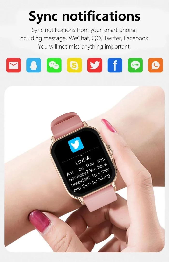 LAXASFIT 2024 New Smart Watch For Men Women Gift Full Touch Screen Sport Fitness Watches BT Call Digital Smartwatch Wristwatch - Image 20