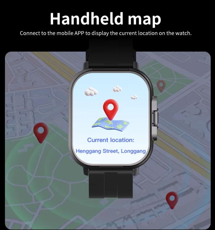 GPS Smart Watch TWS 2-in-1 Headset Bluetooth Call Heart Rate Blood Pressure Health Monitoring Headphones Play Music Smartwatch - Image 25