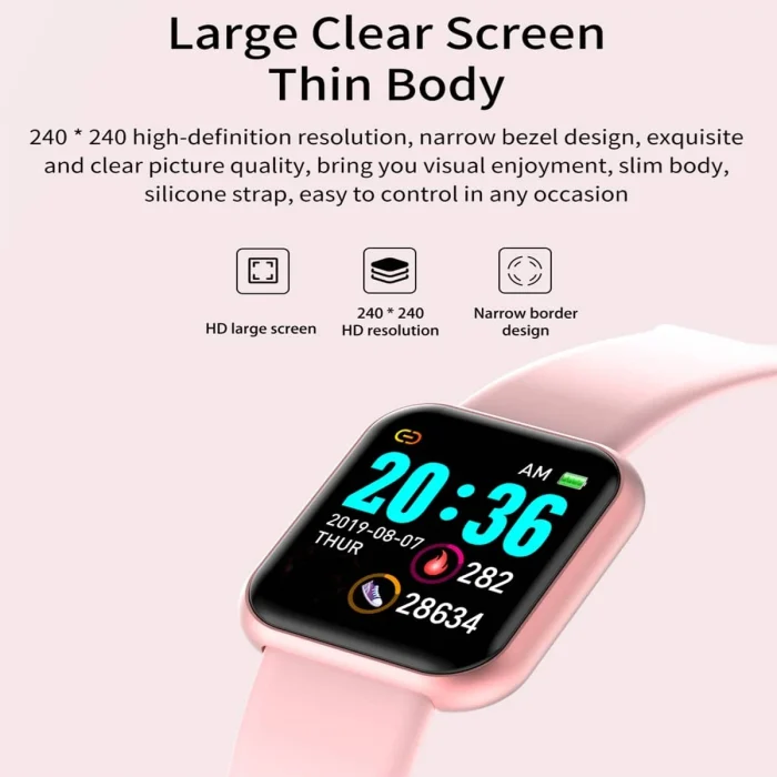 Smart Watches Weather Music Player Message Heart Rate Monitor Fitness Bracelet Men Gift Woman Smartwatch For IOS Android D13 116 - Image 14