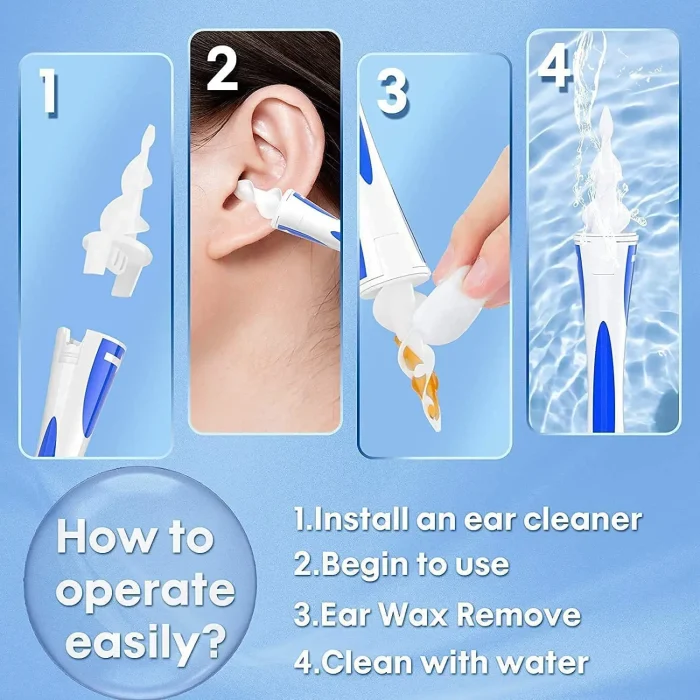2022 Hot New Arrival Spiral Ear Cleaner Silicon Spoon Set Soft for Personal Wax Remover Cleaning Beauty Health Care Scoop Tools - Image 14