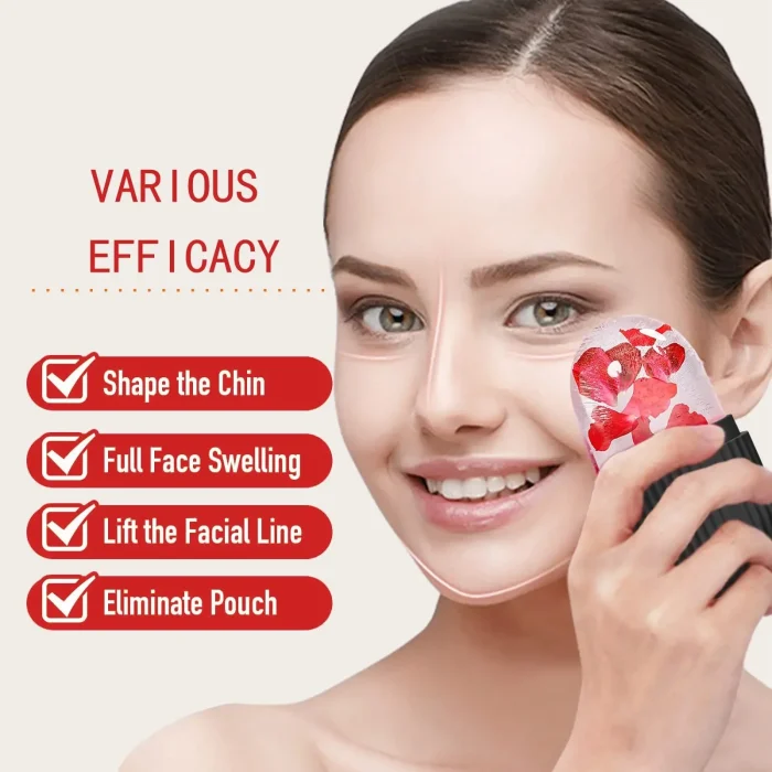 Reusable Ice Face Roller Beauty Ice Facial Rollers Mold Facial Massage Beauty Skin Care Tools Contour Leakproof Facial Massager - Image 2