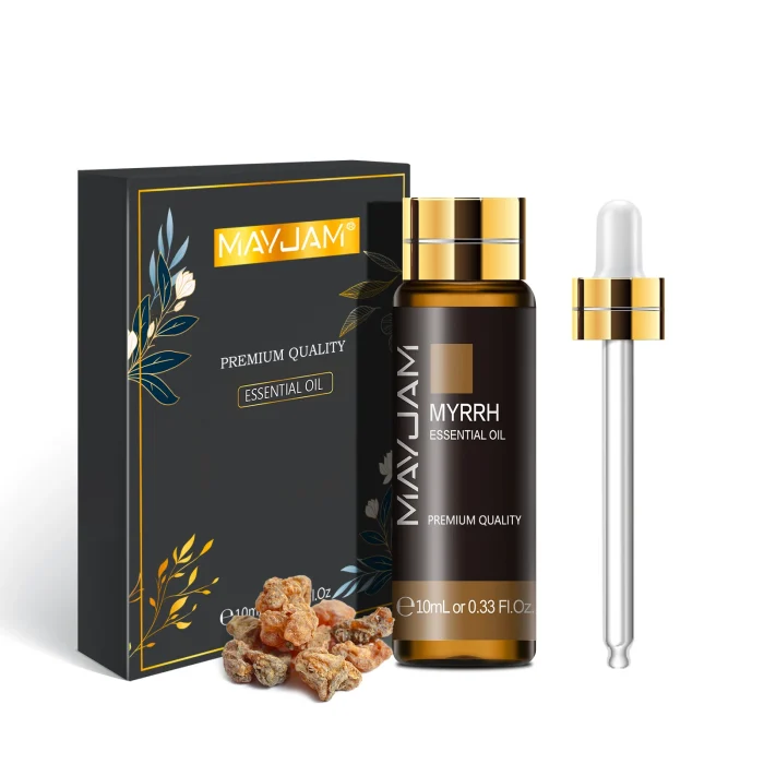 MAYJAM 10ml Pure Essential Oil Lavender Eucalyptus Vanilla Sandalwood Jasmine Bergamot Lemongrass Cinnamon Grapefruit 1pc - Image 18