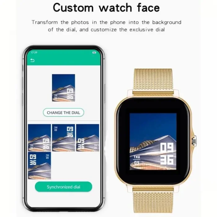 2024 Smart Watch Android Phone 1.44'' Inch Color Screen Bluetooth Call Blood Oxygen/Pressure Monitoring Smart Watch Women Men - Image 5