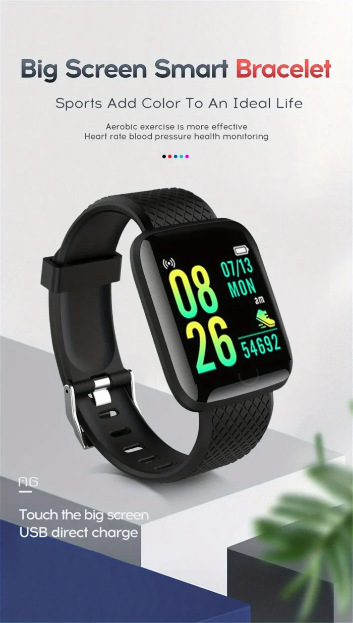 Smart Watches Weather Music Player Message Heart Rate Monitor Fitness Bracelet Men Gift Woman Smartwatch For IOS Android D13 116 - Image 13