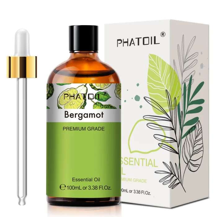 PHATOIL 100ml Eucalyptus Essential Oil Lavender Vanilla Jasmine Lemon Bergamot Aroma Oil for Diffuser Aromatherapy Candle Making - Image 9
