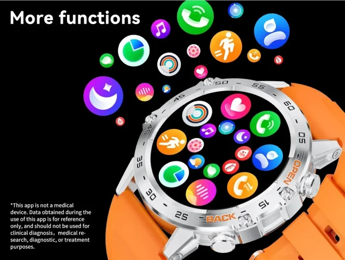 LIGE New1.39" Bluetooth Call Smart Watch Men Outdoor Sport Fitness Heart Rate Health Monitoring Smartwatch for Android IOS Phone - Image 24