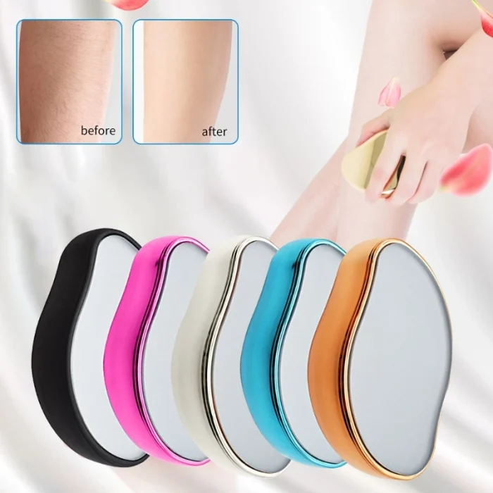 Hot Crystal Physical Hair Removal Eraser Glass Hair Remover Painless Epilator Easy Cleaning Reusable Body Care Depilation Tool - Image 15
