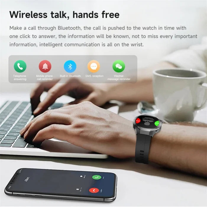 New For Huawei Watch GT5 Pro Smart Watch HD AMOLED Screen NFC GPS Tracker Bluetooth Call Health Waterproof Smartwatch Men Women - Image 25