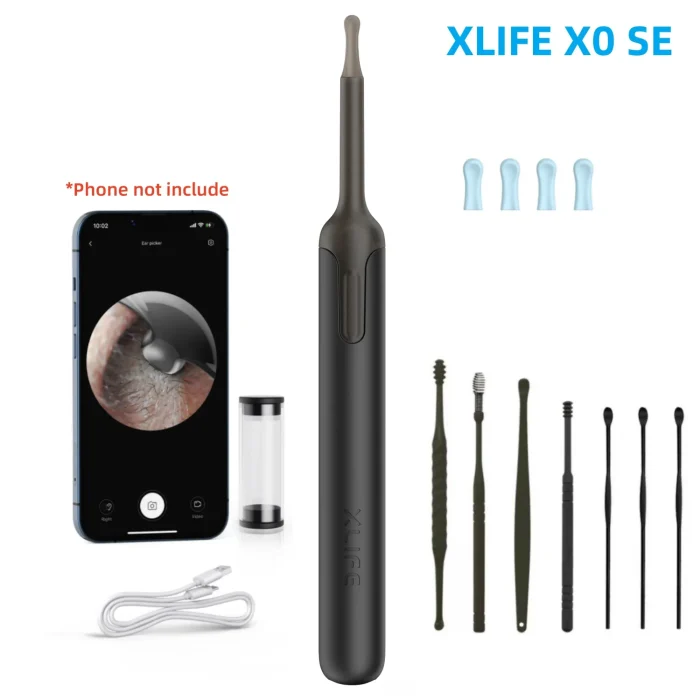 Bebird Xlife X0 Ear Cleaner Wax Remover Tool Smart Visual Stick Otoscope 1080P HD Earpick Endoscope Earring Personal Health Care - Image 8