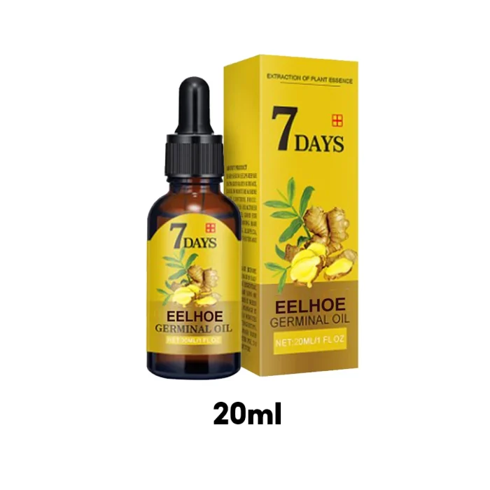 EELHOE Ginger Hair Growth Oil Natural Essentail Anti-Hair Loss Treatment Hair Hydrating Growth Nutrient Solution Care Products - Image 15